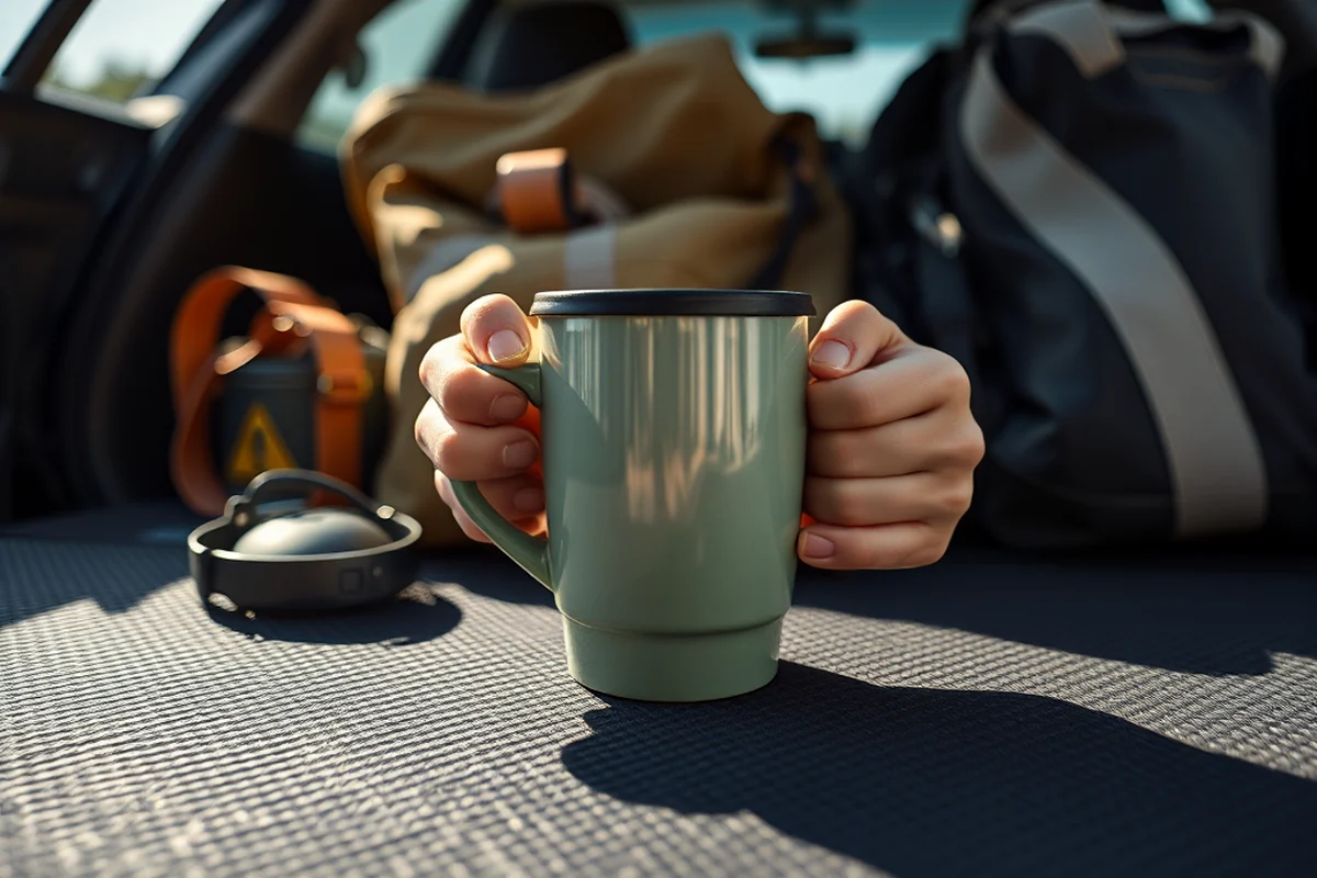 archaeology travel mug — Archaeology Travel Mug (step by step)