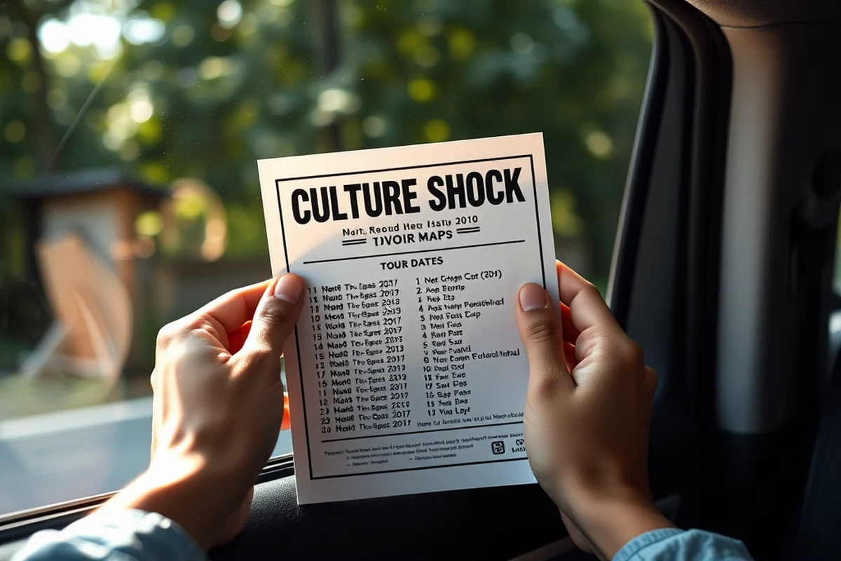 culture shock tour dates — Culture Shock Tour Dates (step by step)